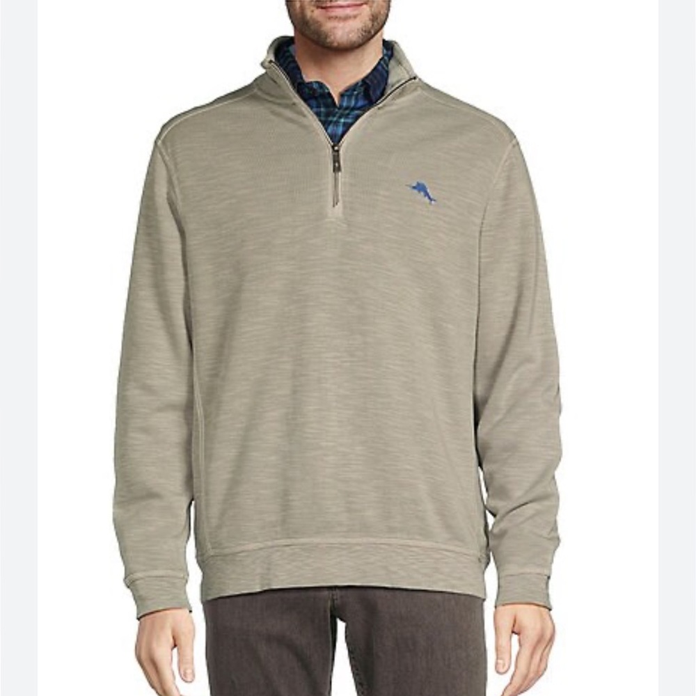 Tommy Bahama
Big & Tall Tobago Bay Half-Zip Pullover‎ size 2XL